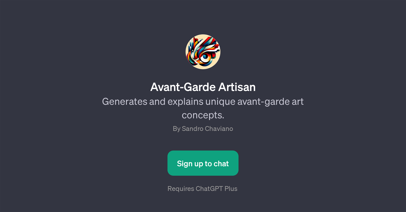 Avant-Garde Artisan website