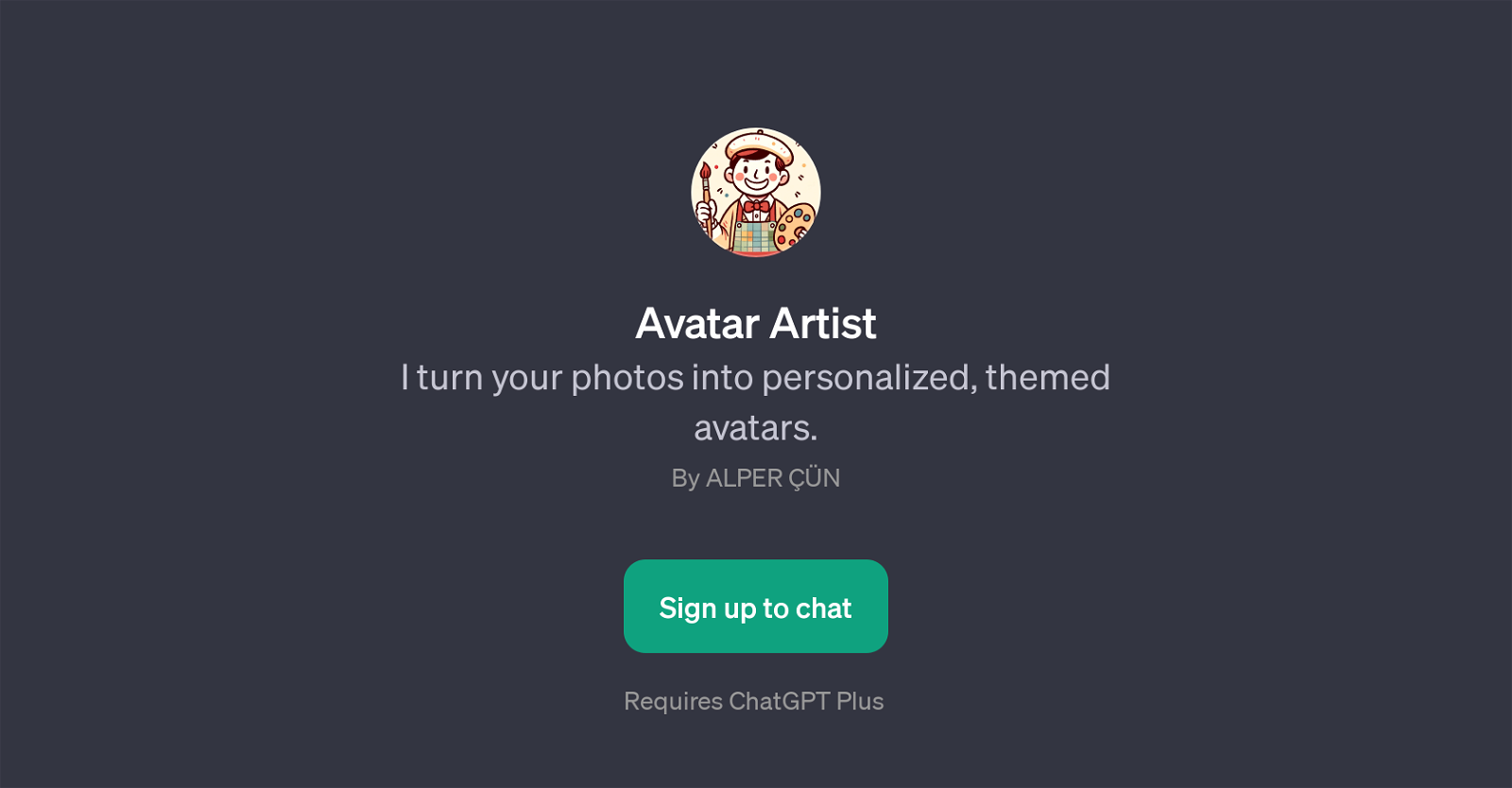 Avatar Artist website