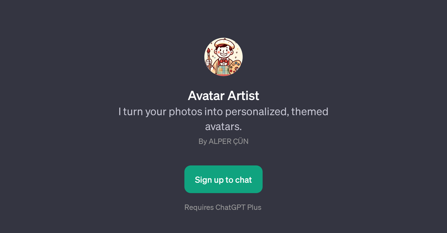 Avatar Artist website