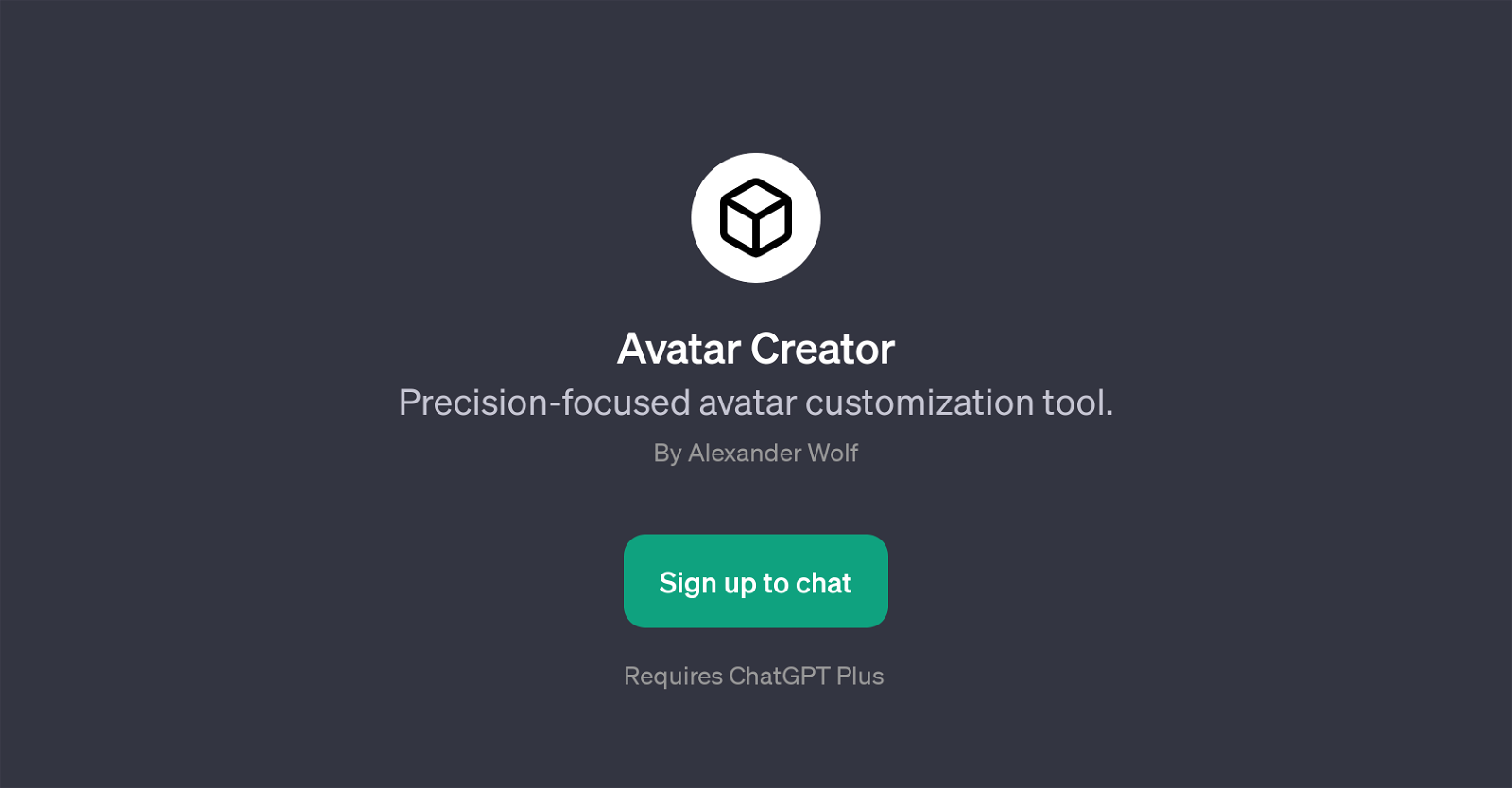 Avatar Creator website