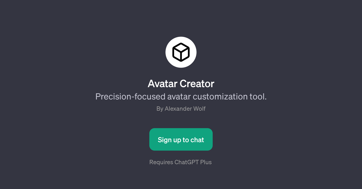 Avatar Creator website