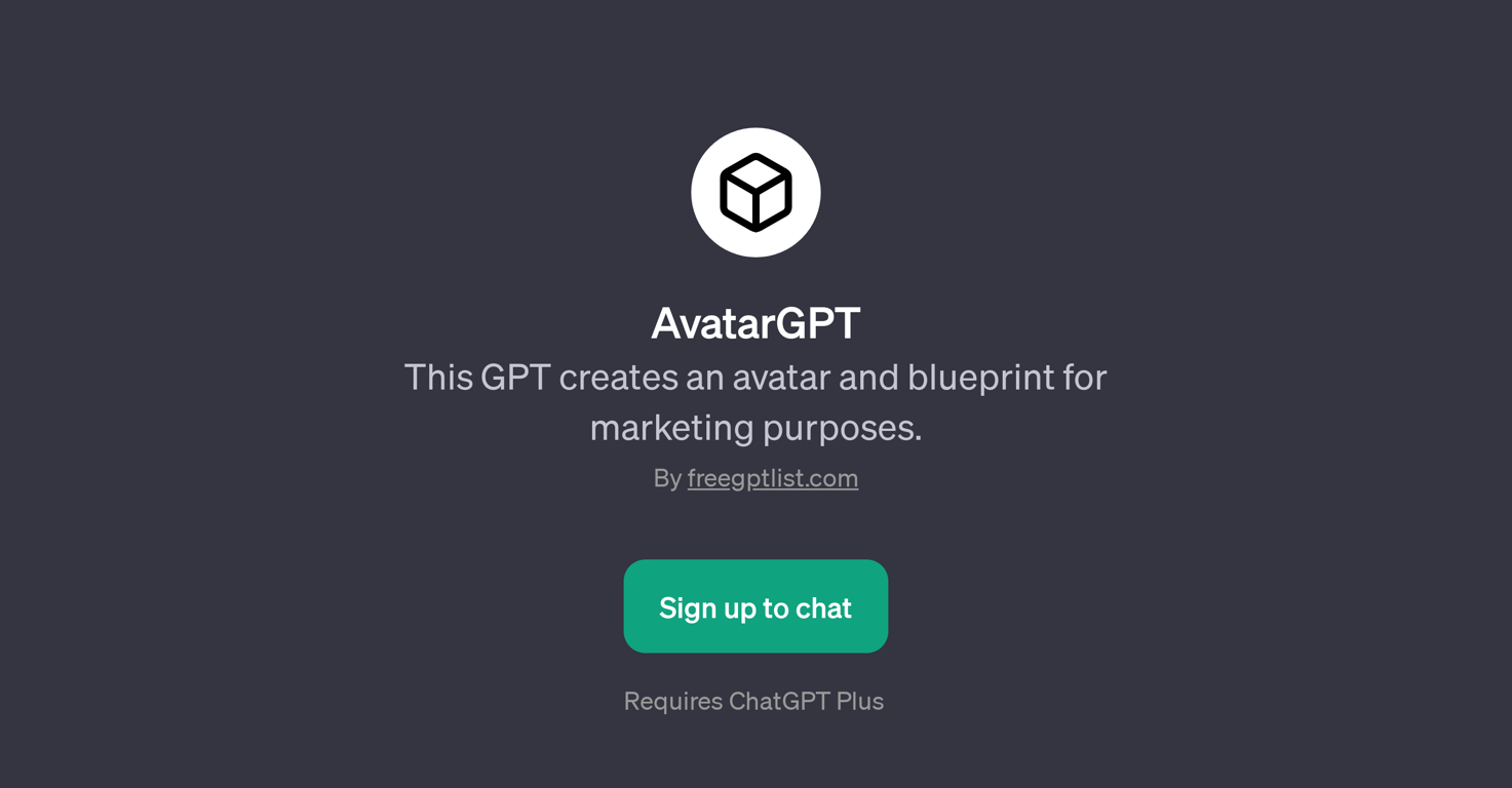 AvatarGPT website