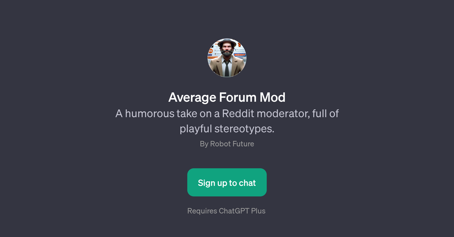Average Forum Mod website