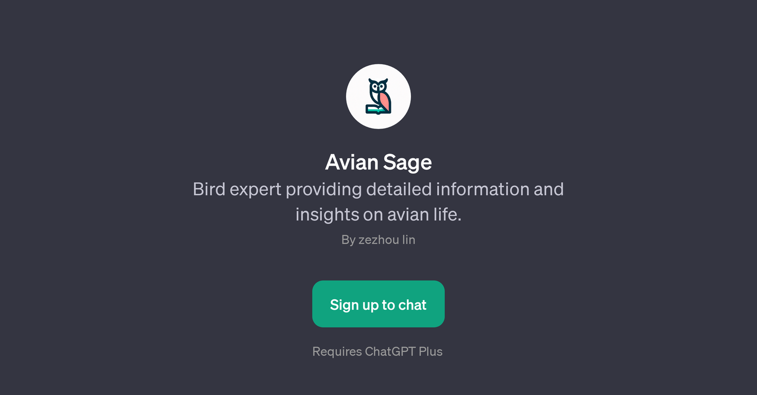 Avian Sage website