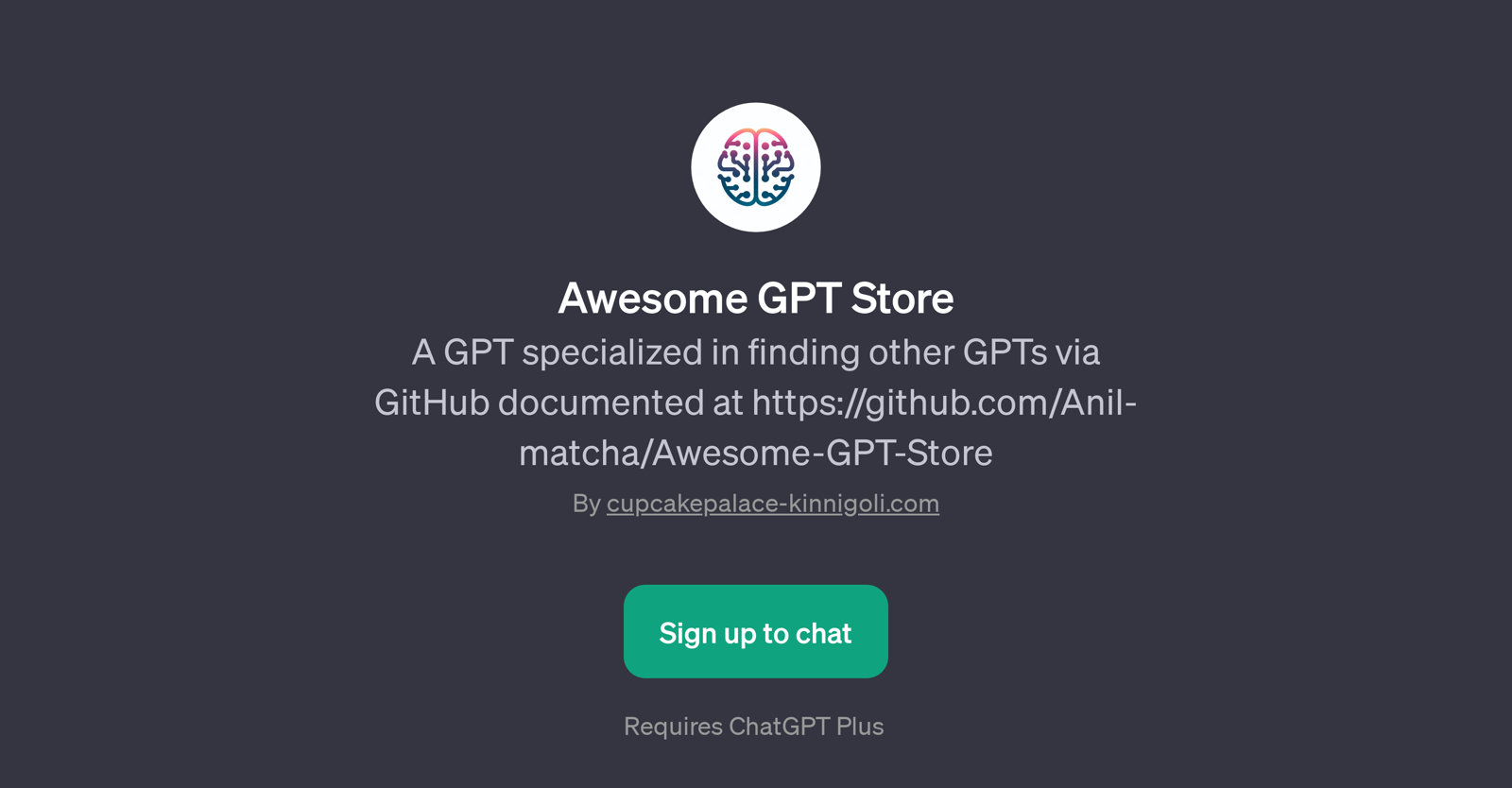 Awesome GPT Store website