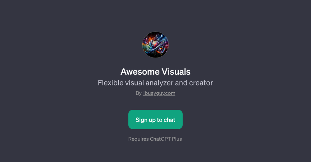 Awesome Visuals website