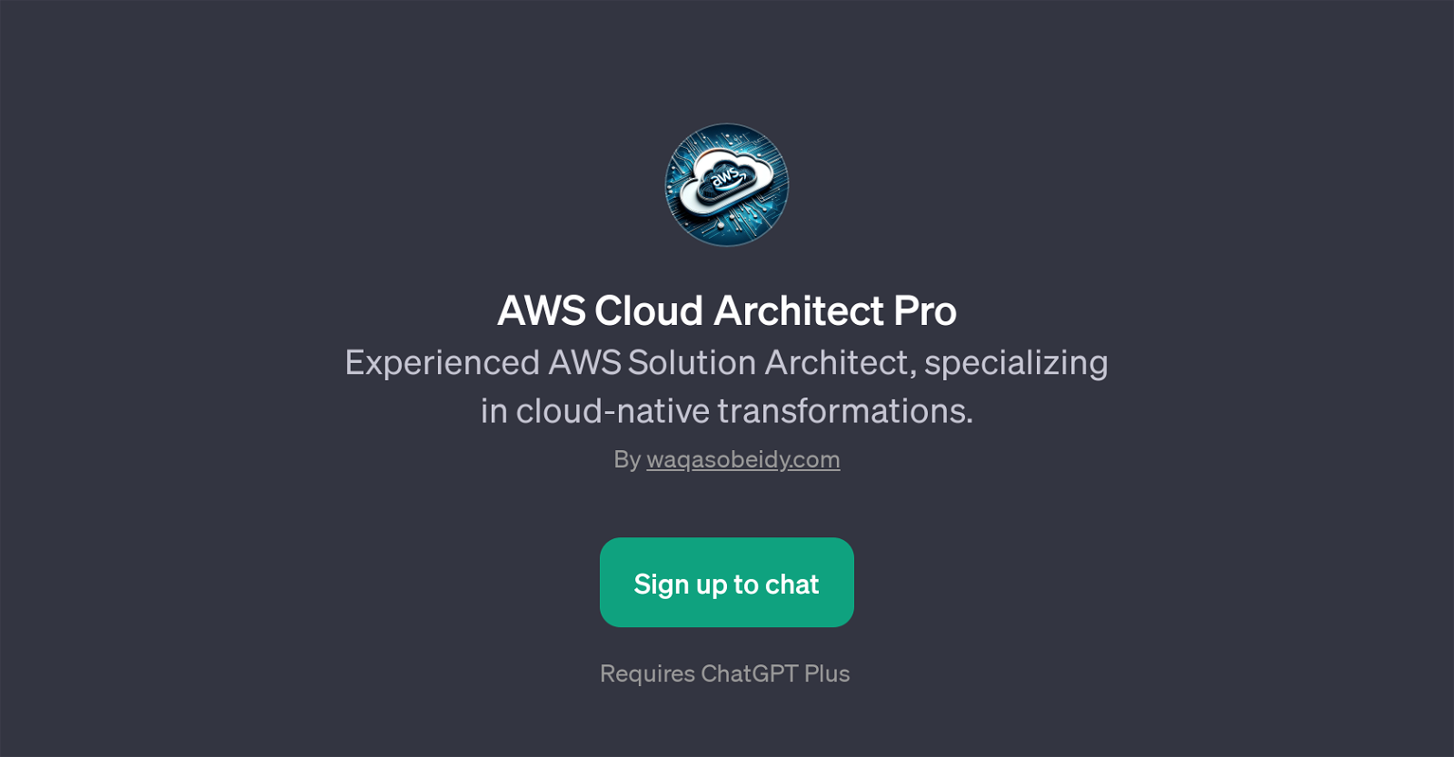 AWS Cloud Architect Pro website