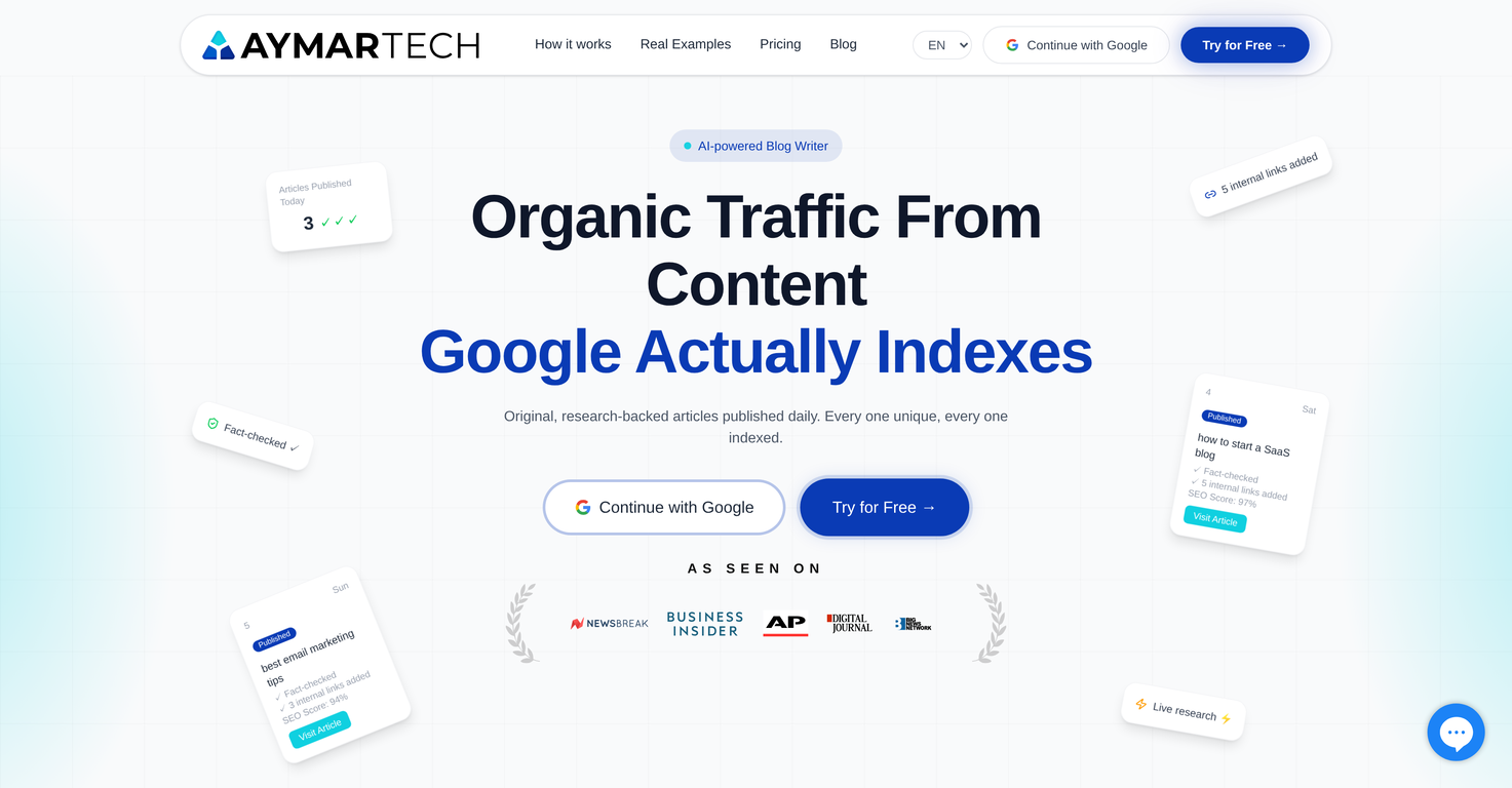 AymarTech website