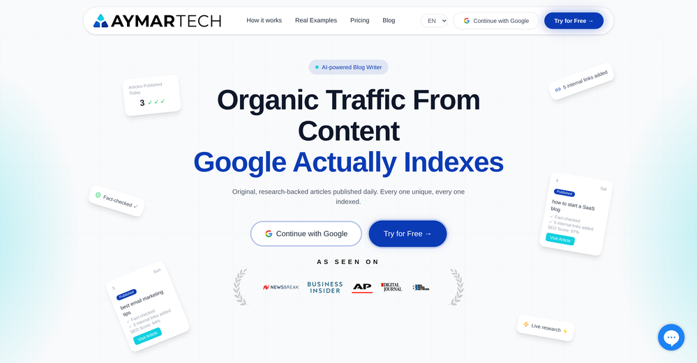 AymarTech website