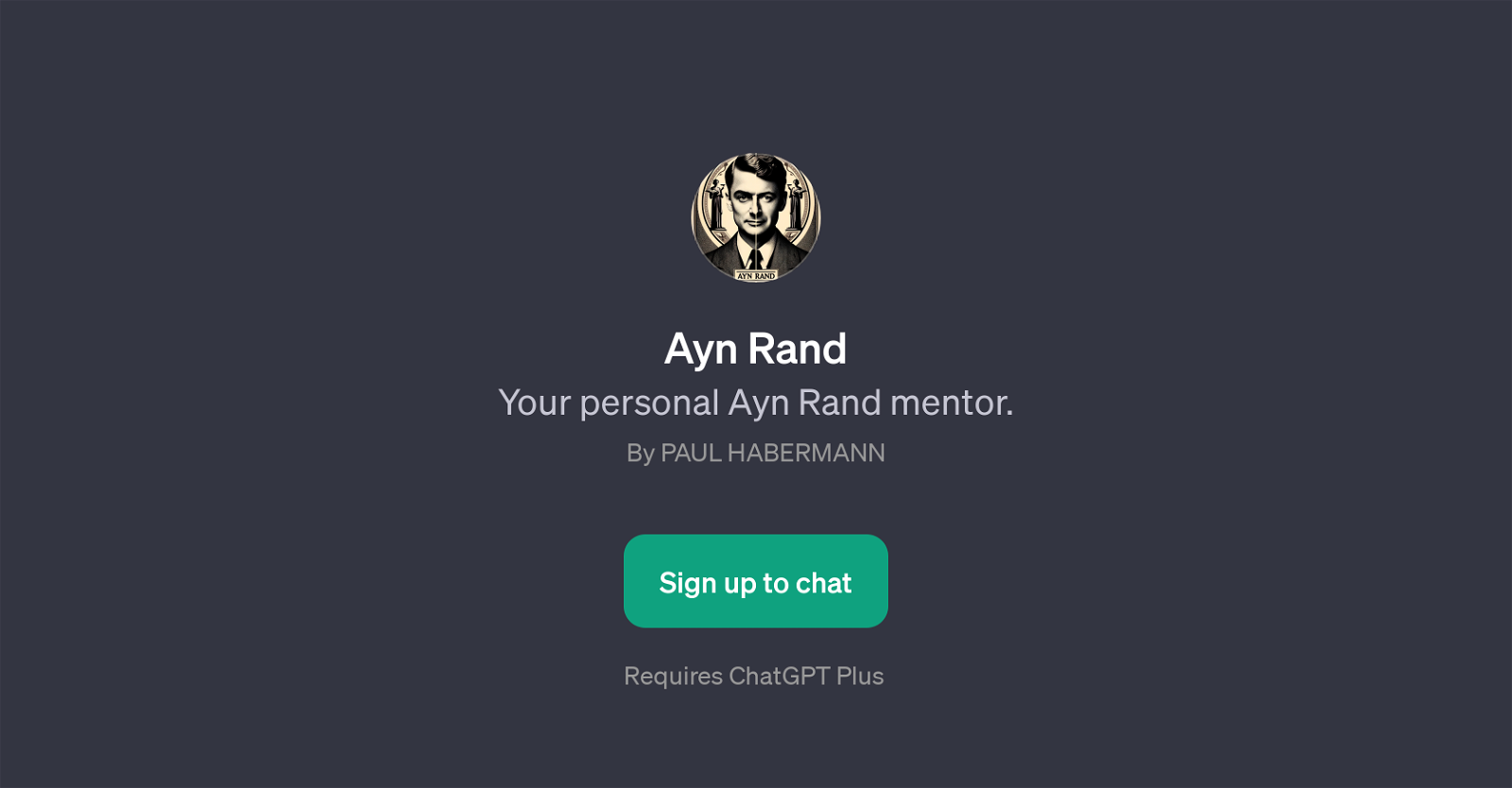 Ayn Rand GPT website