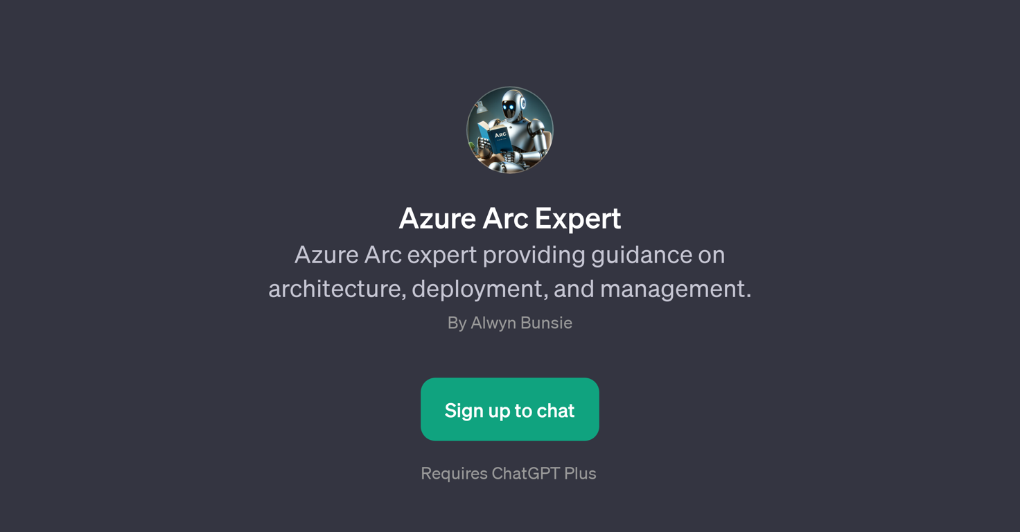 Azure Arc Expert website