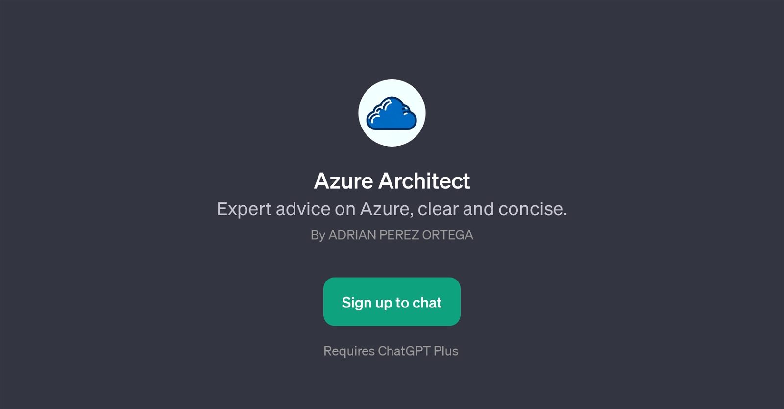 Azure Architect website