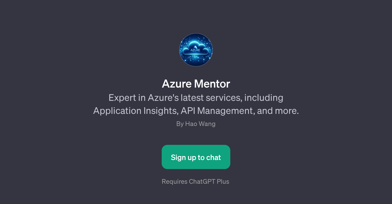 Azure Mentor website