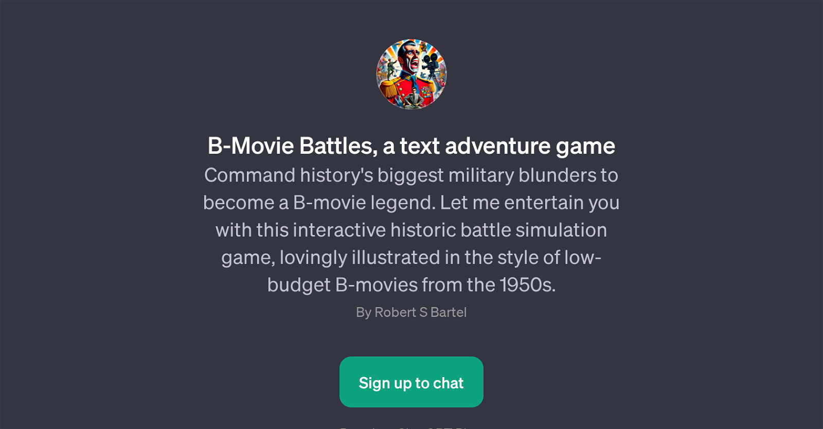 B-Movie Battles website