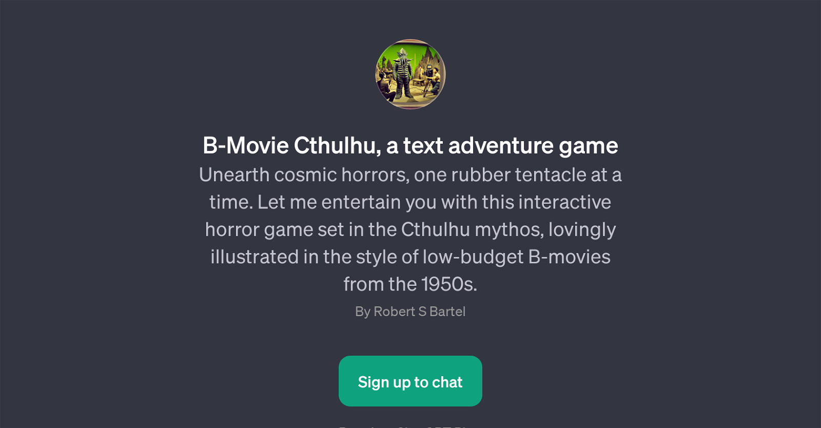 B-Movie Cthulhu website