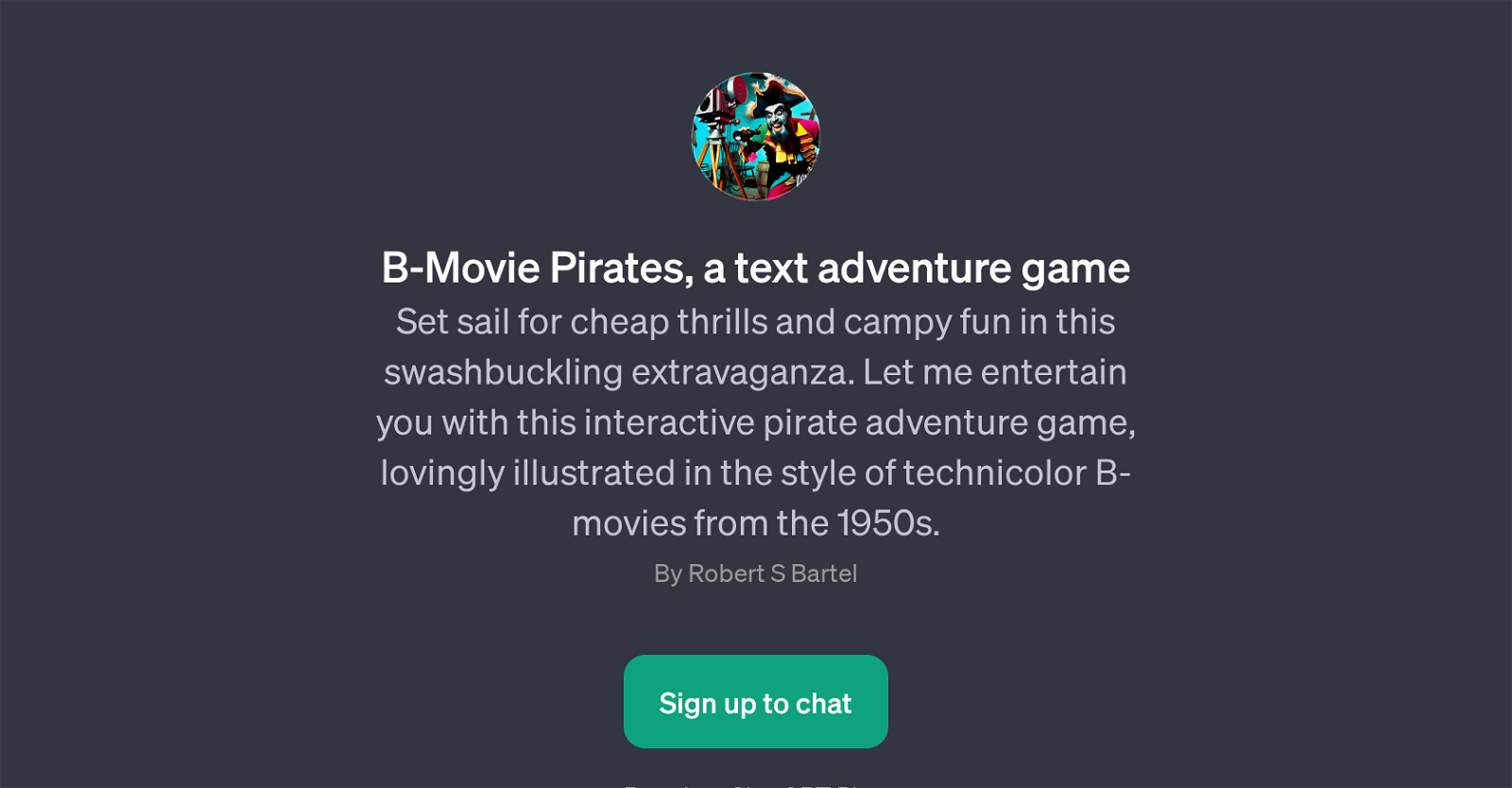 B-Movie Pirates website