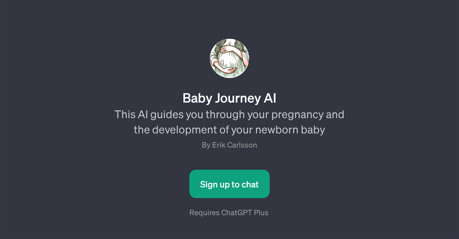 Baby Journey AI website