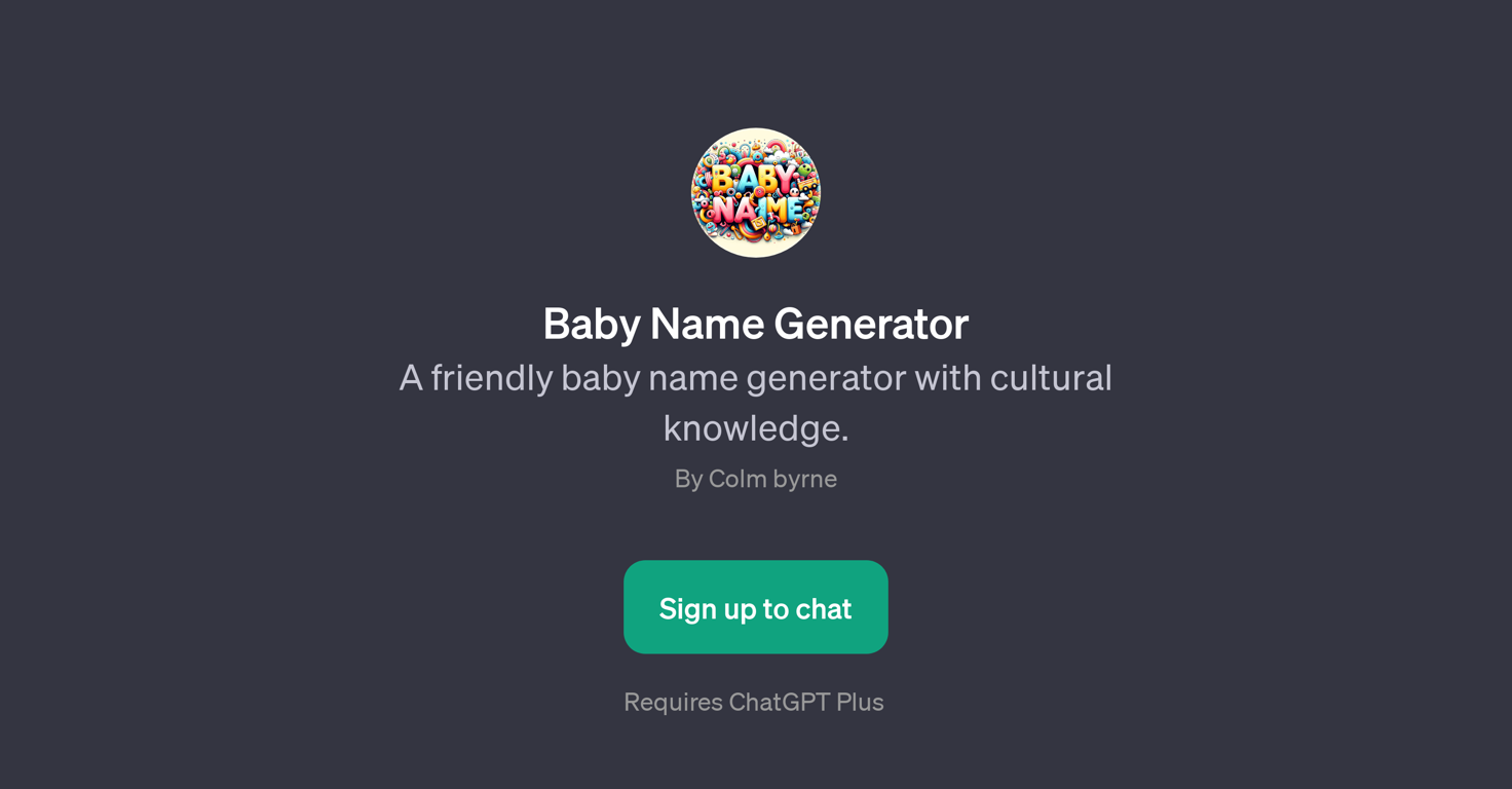 Baby Name Generator website