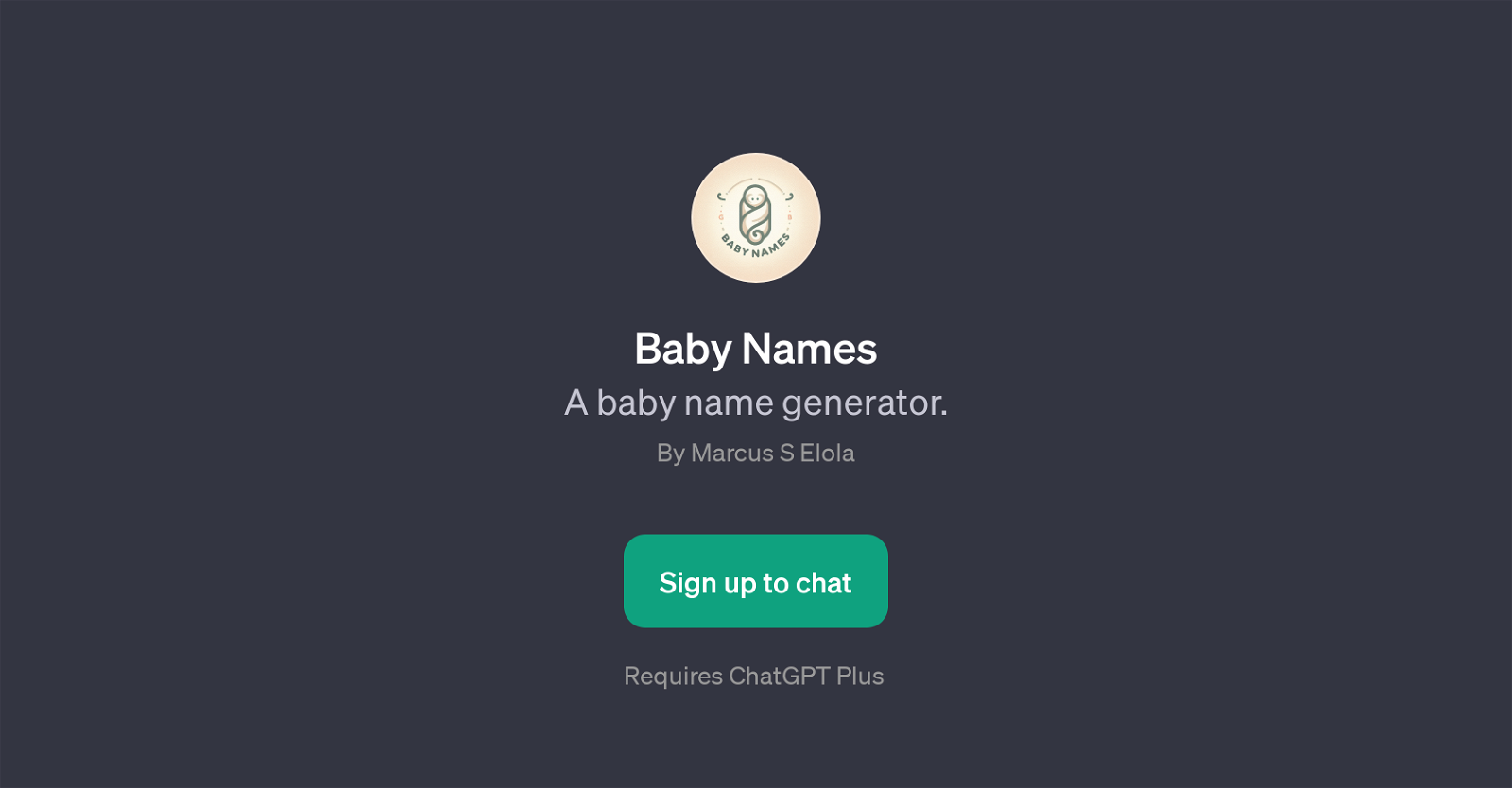 Baby Names website
