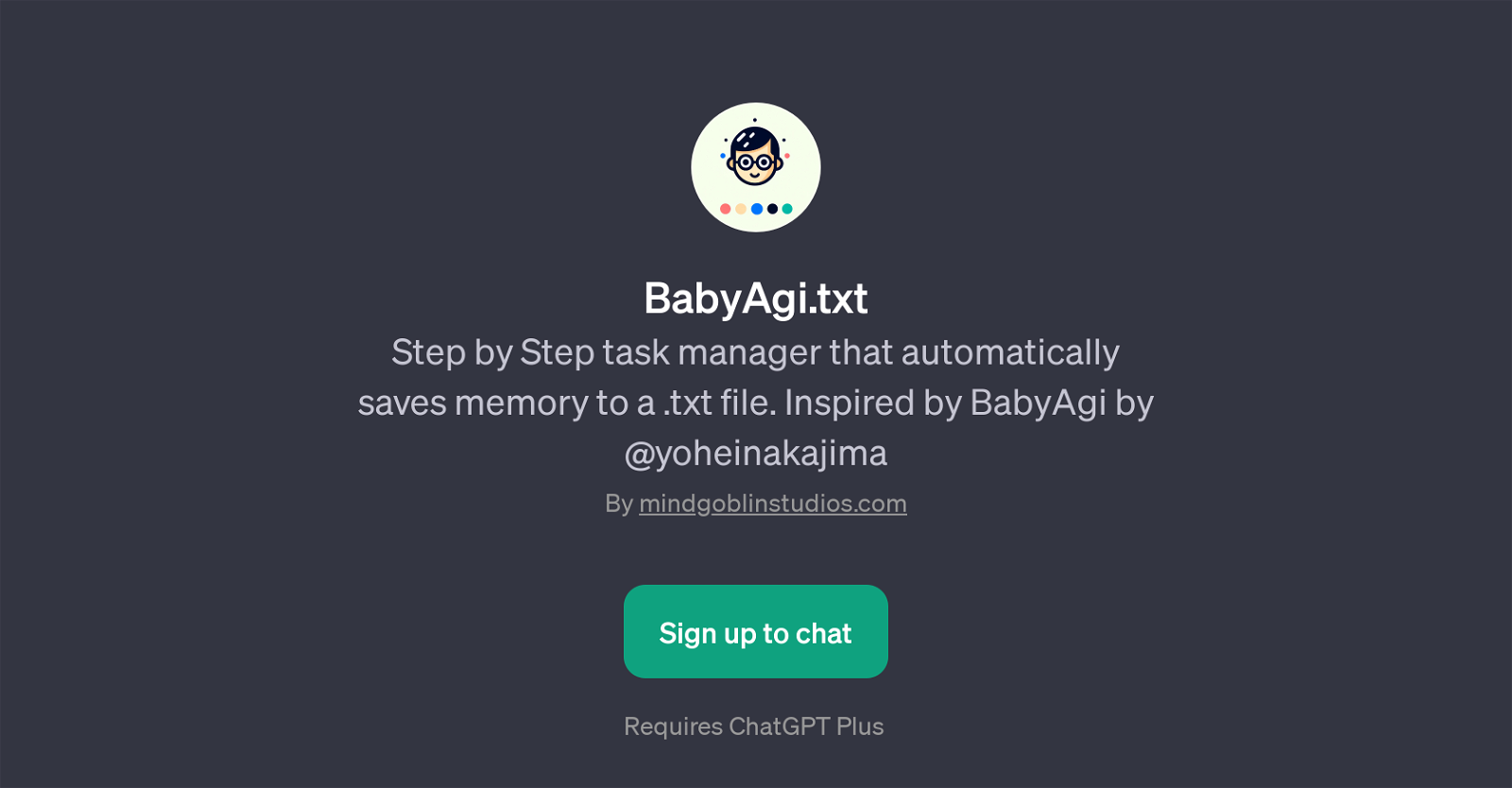 BabyAgi.txt website
