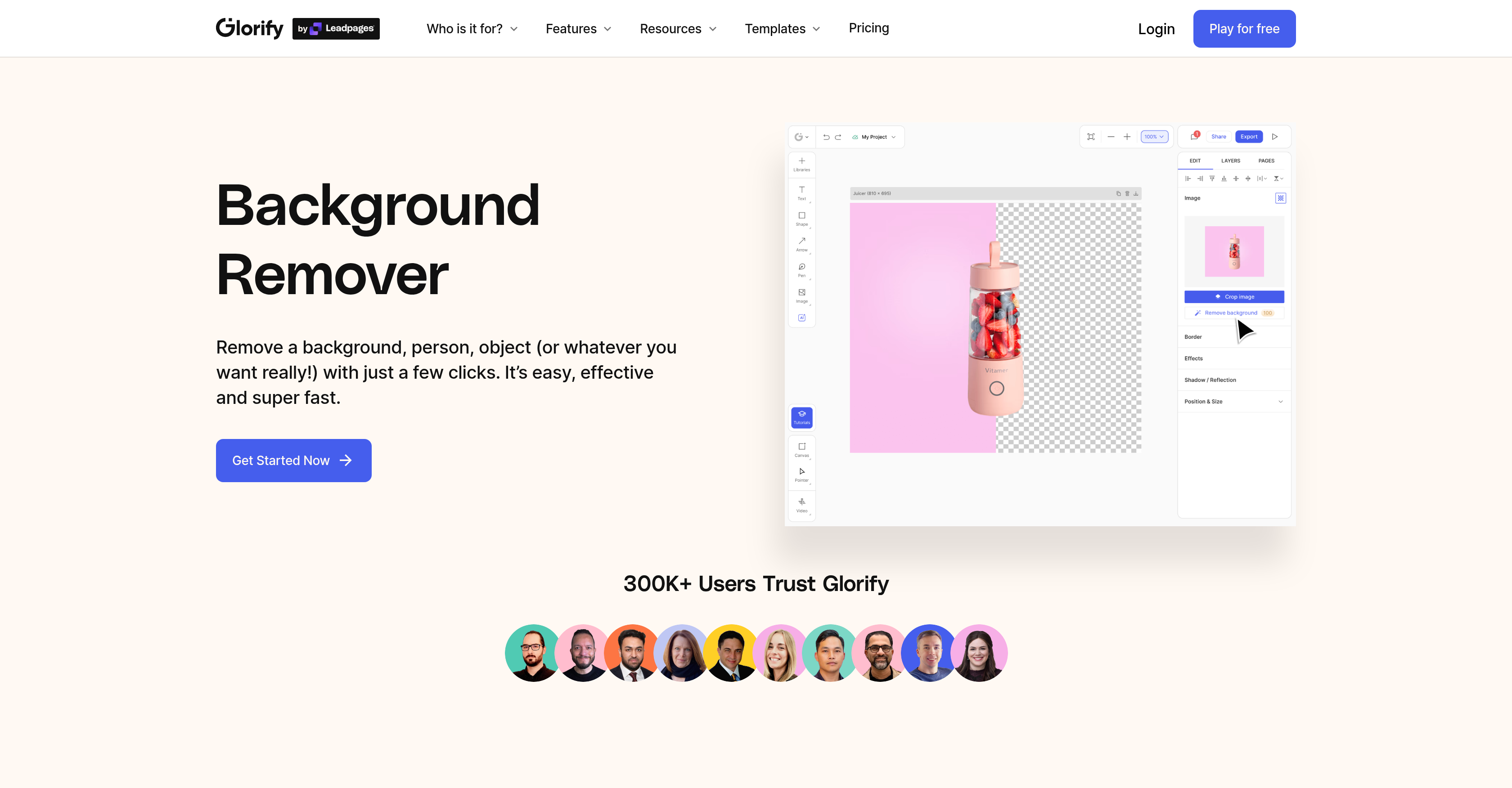 Background Remover by Glorify screenshot 1 Background Remover by Glorify screenshot 1