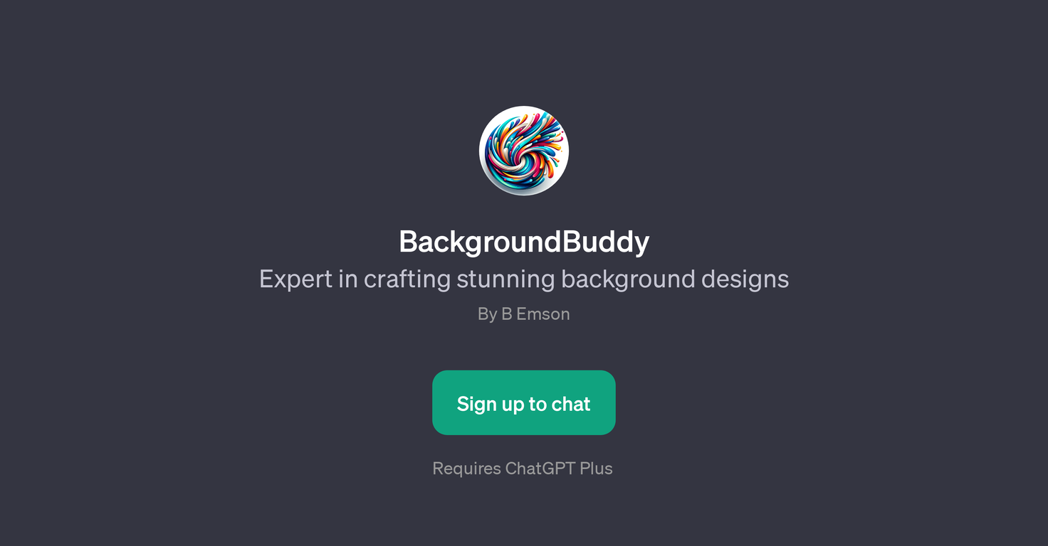 BackgroundBuddy website