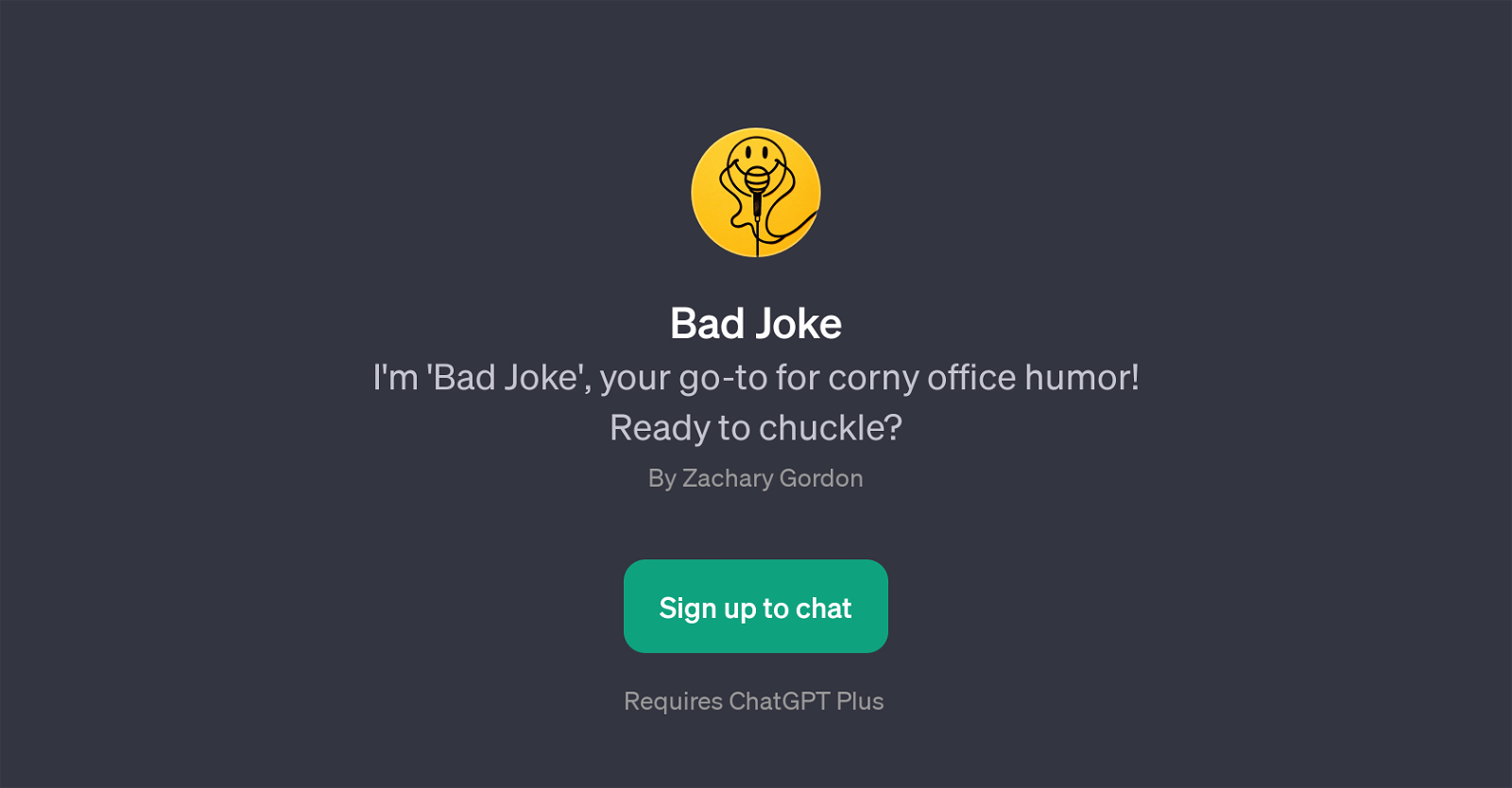 Bad Joke website