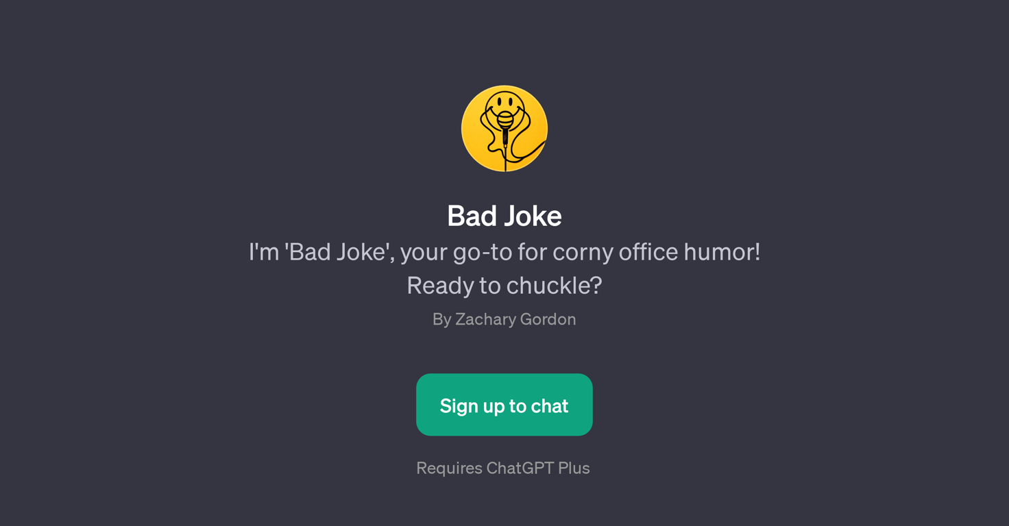 Bad Joke website