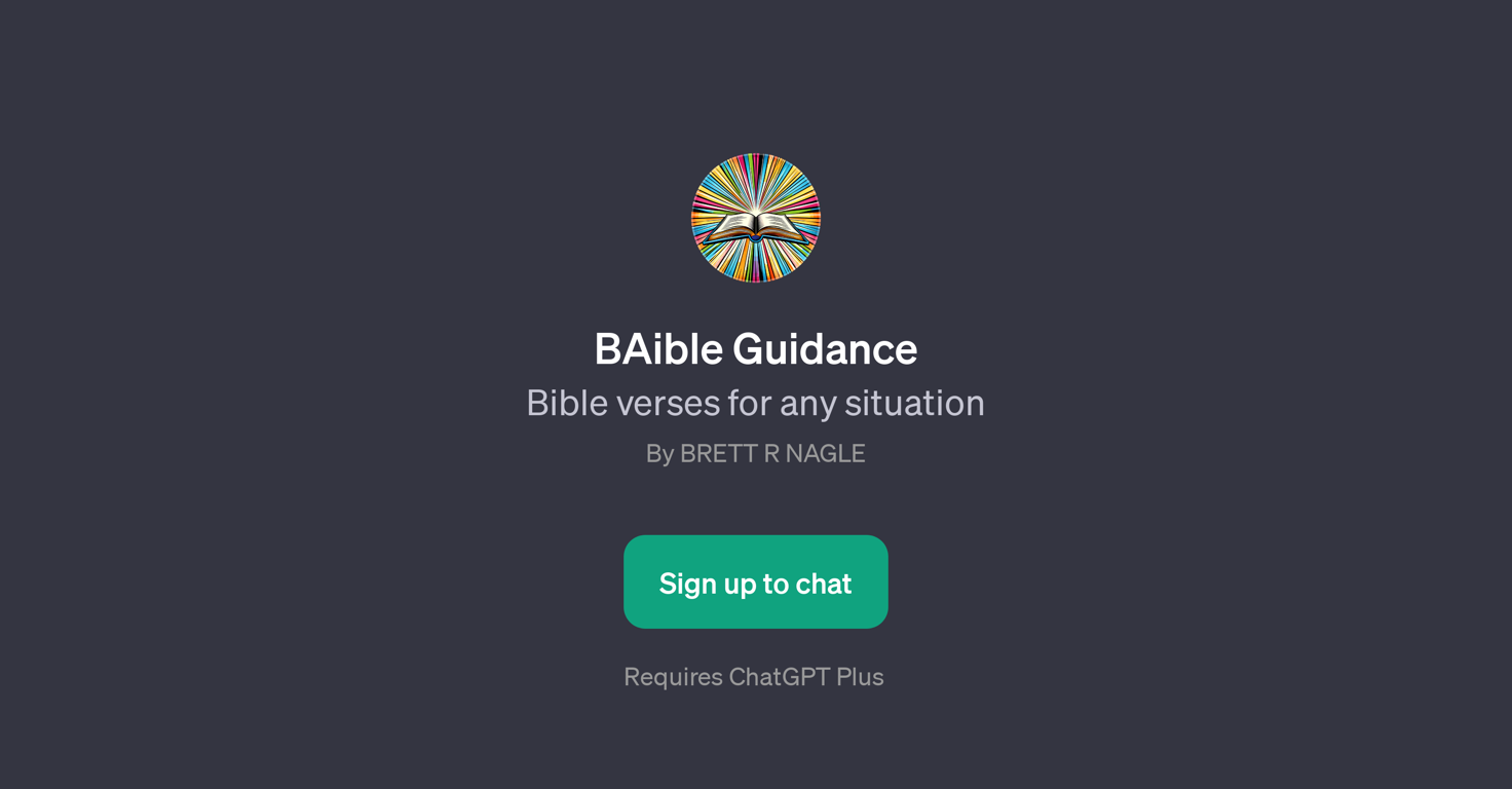 BAible Guidance website