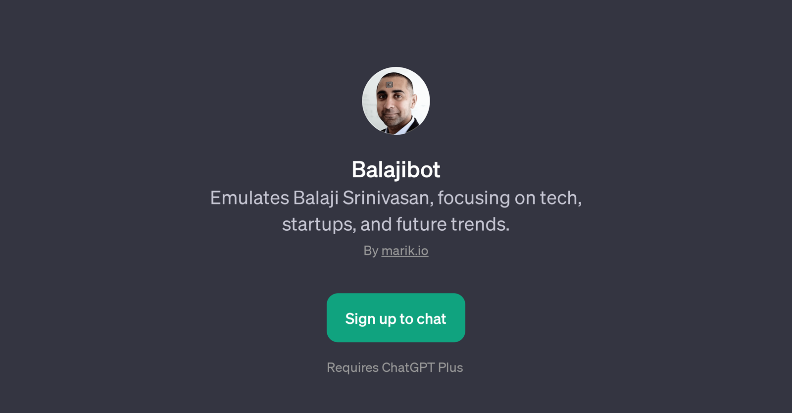 Balajibot website