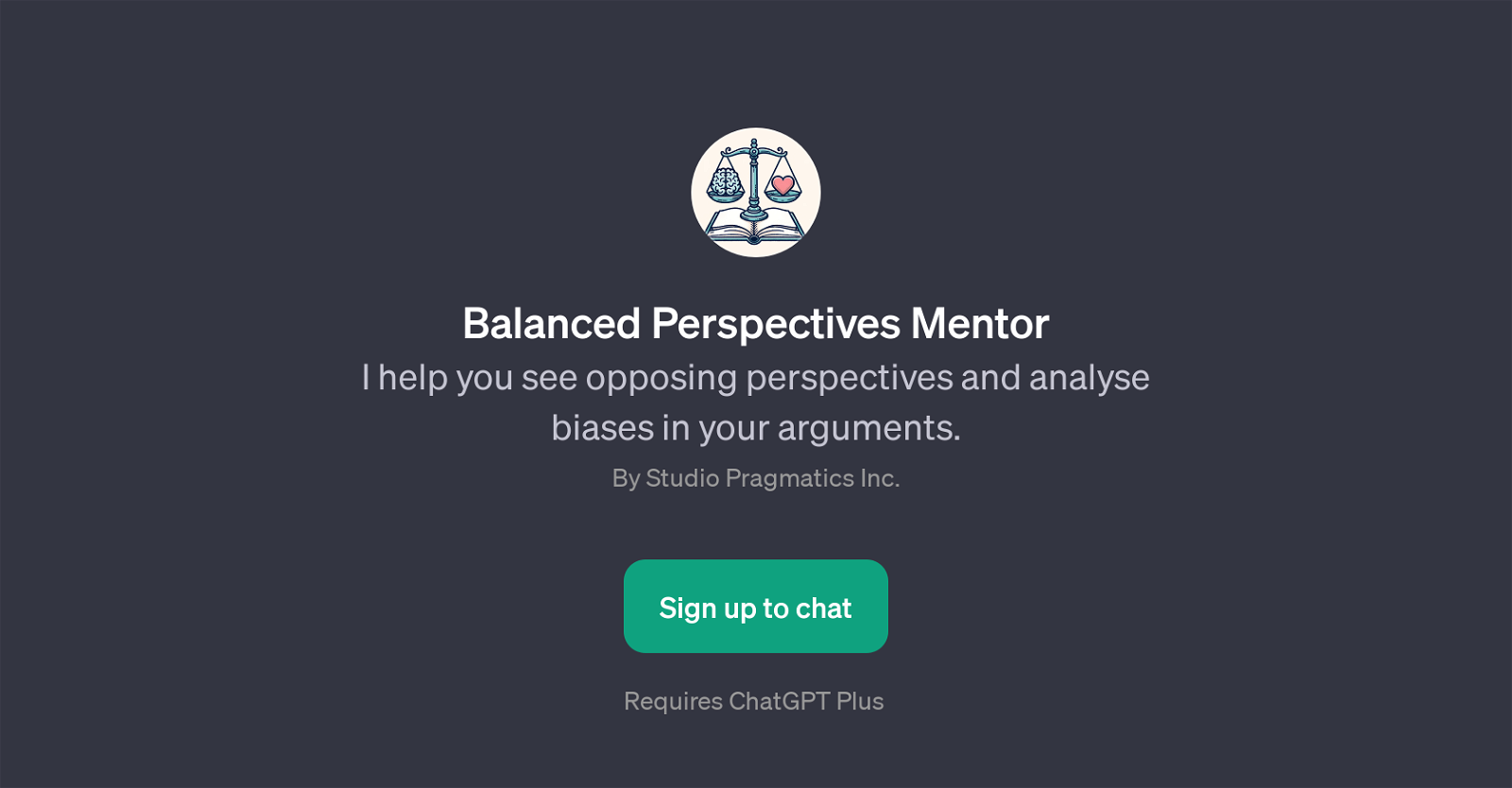 Balanced Perspectives Mentor website