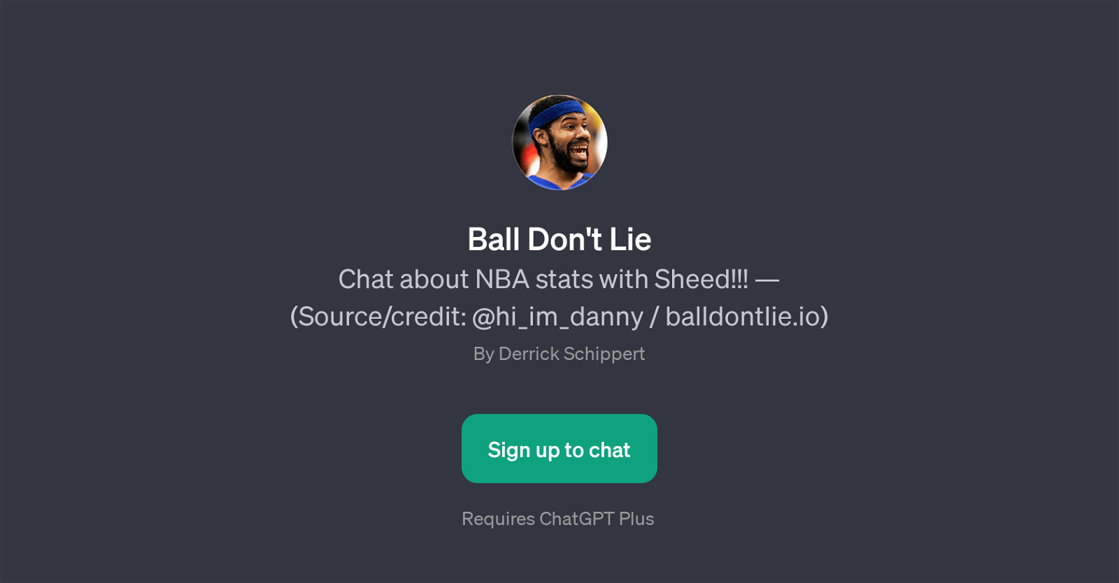 Ball Don't Lie website