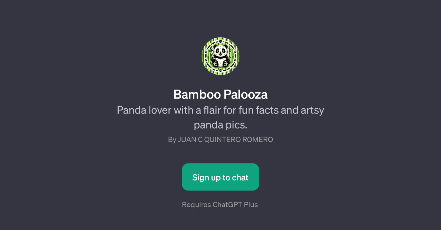 Bamboo Palooza website