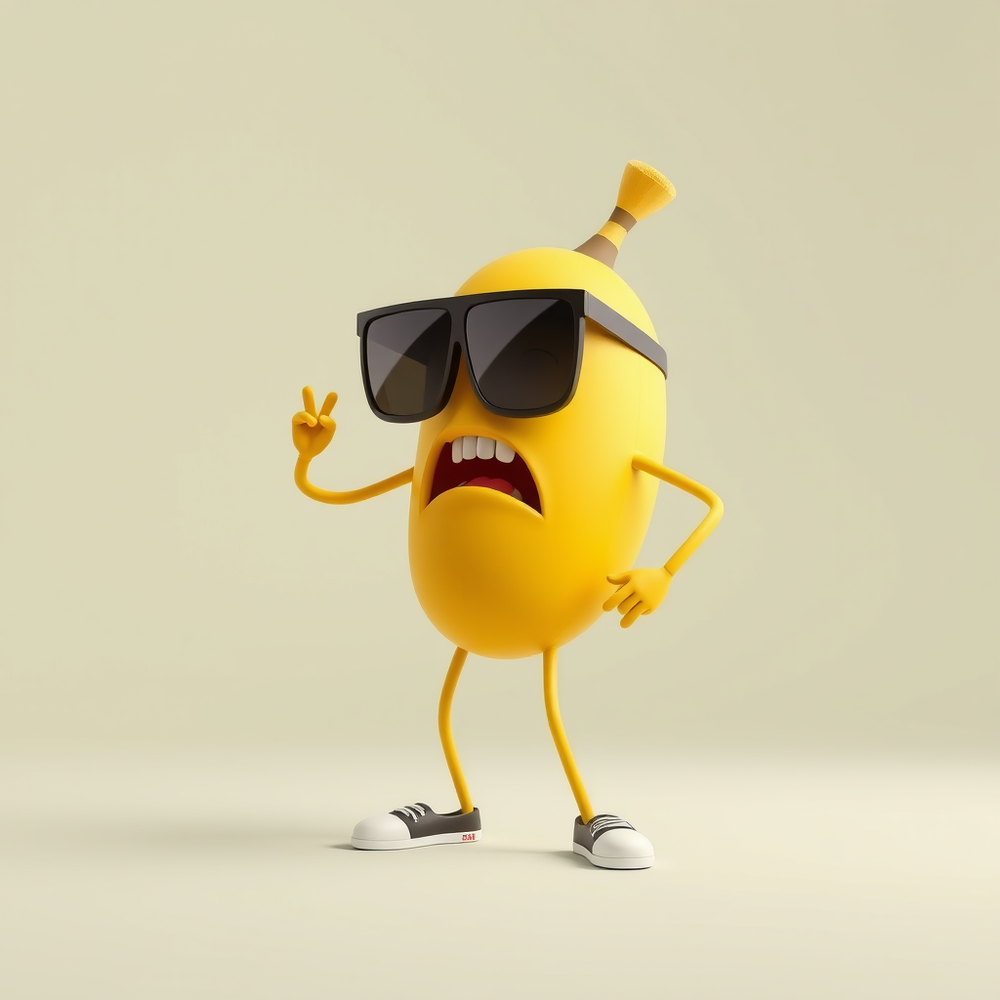 BANANA 3D Angry website