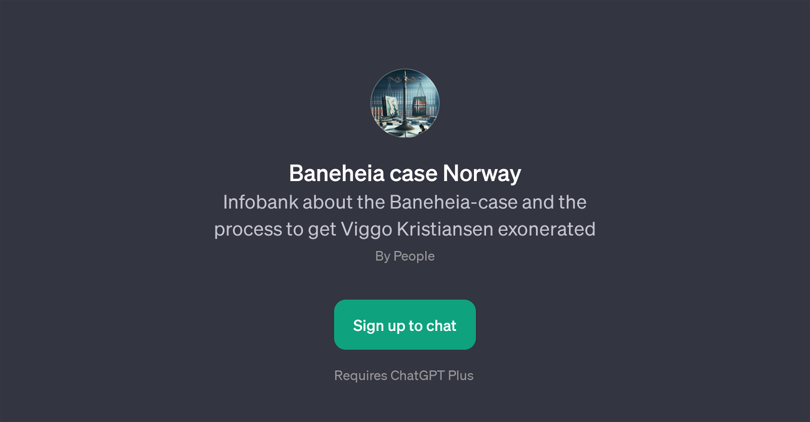 Baneheia Case Norway GPT website