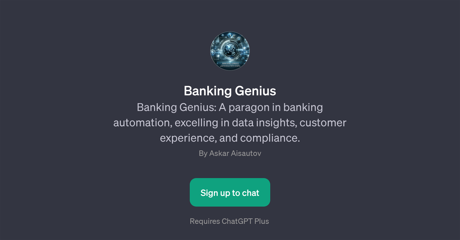 Banking Genius website