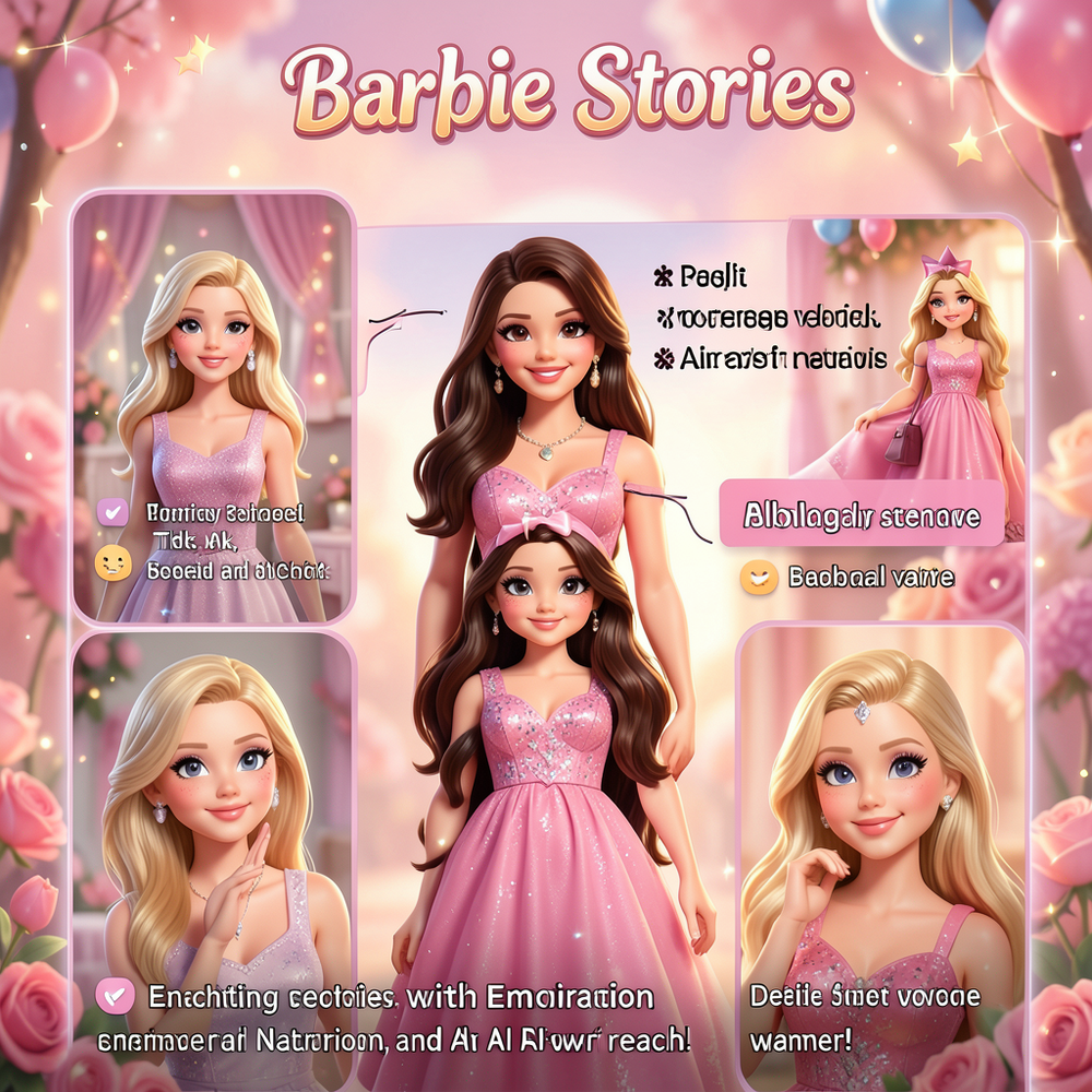 Barbie Stories website