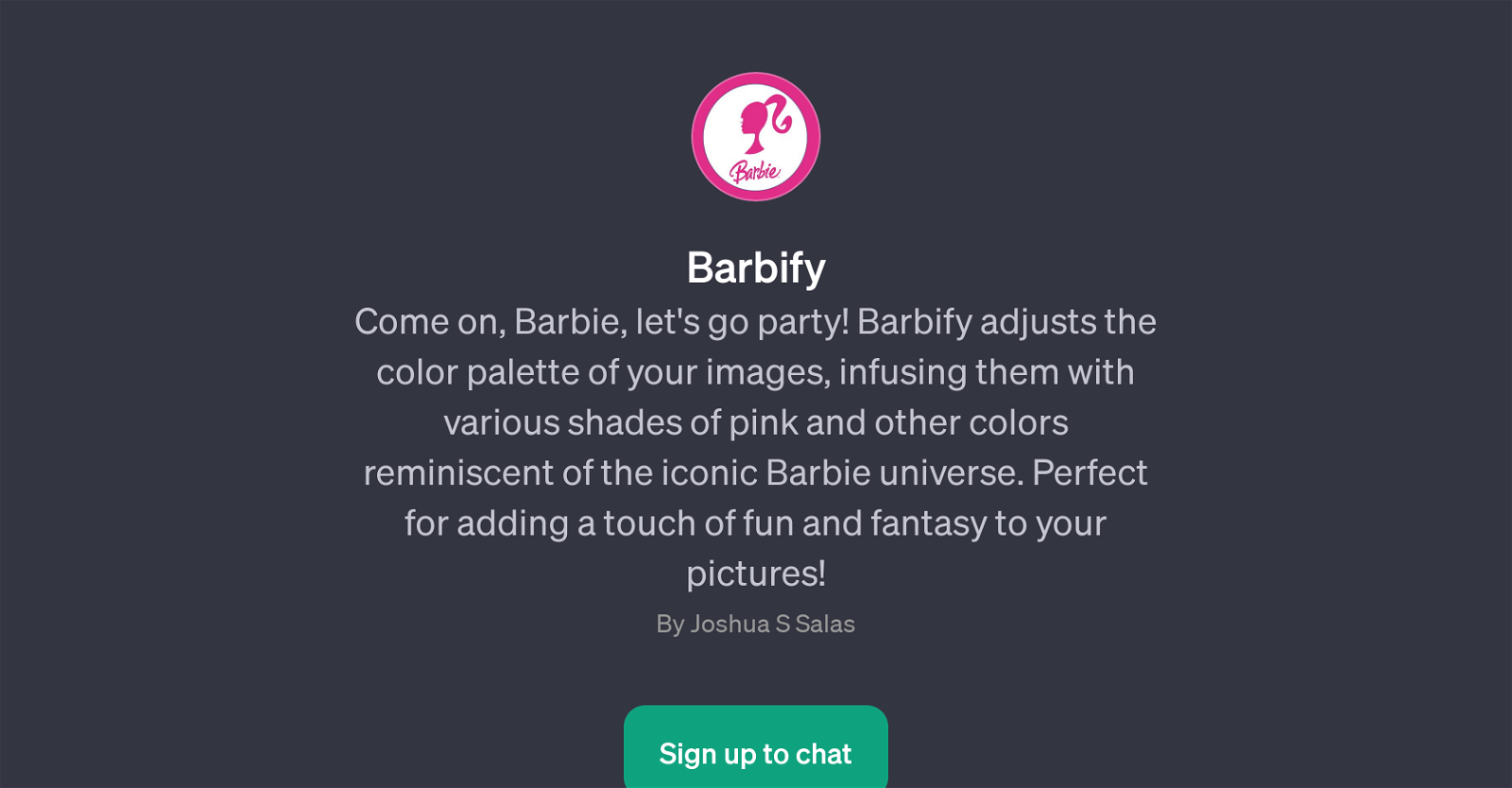 Barbify website