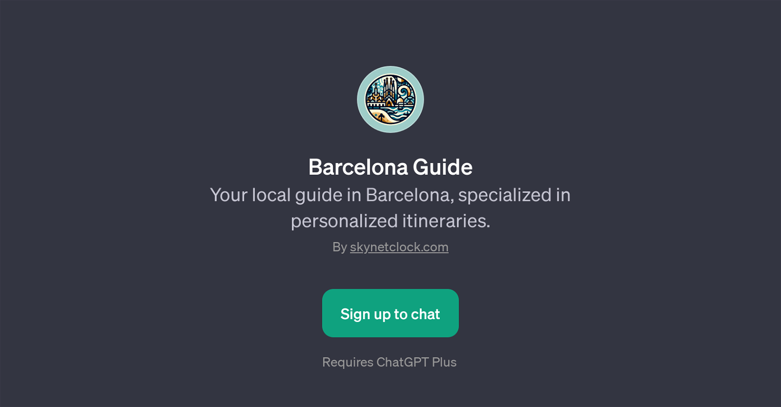 Barcelona Guide website