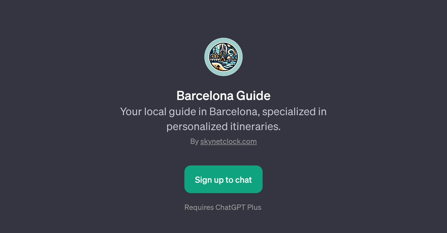 Barcelona Guide website