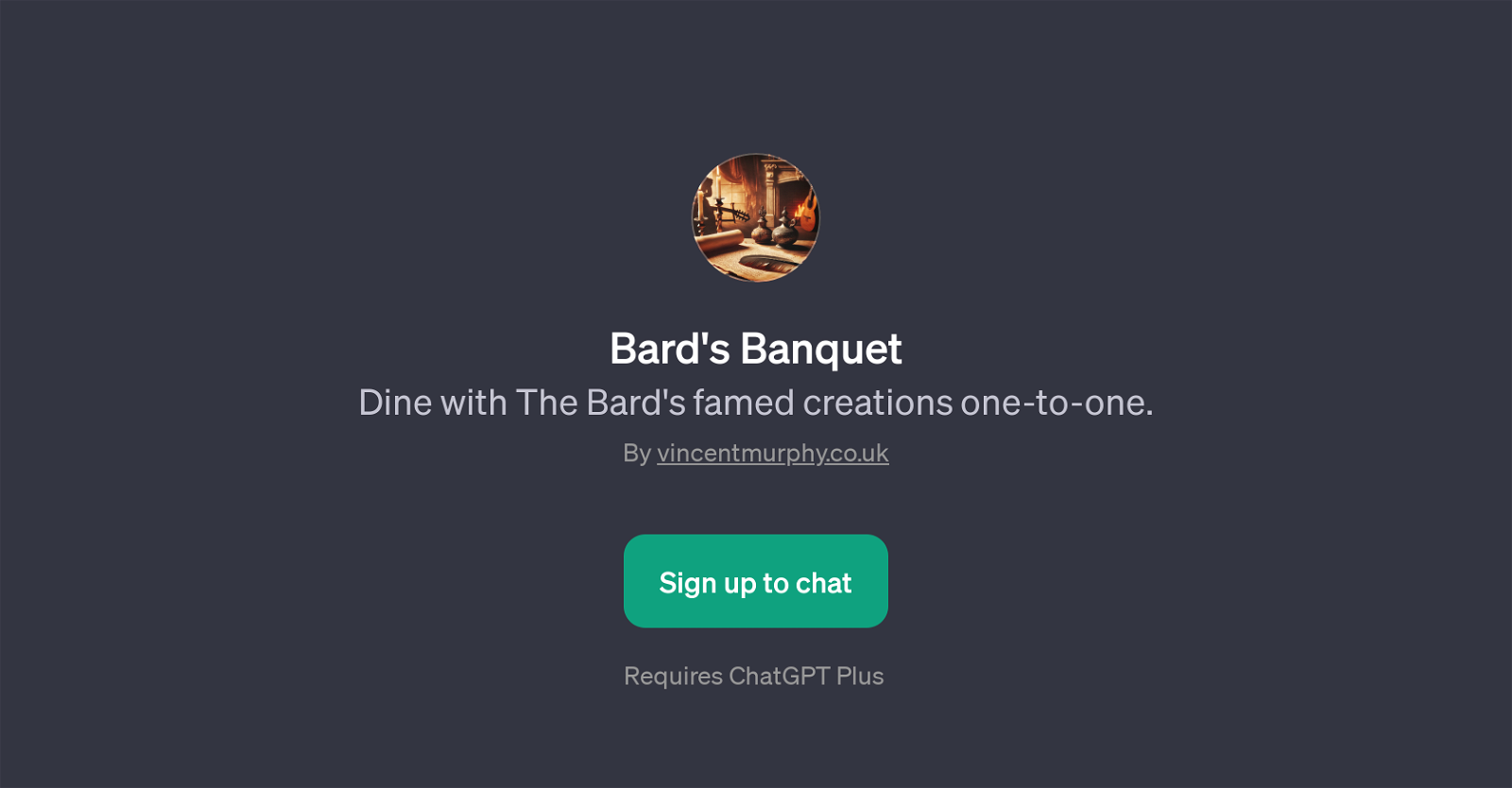 Bard's Banquet website