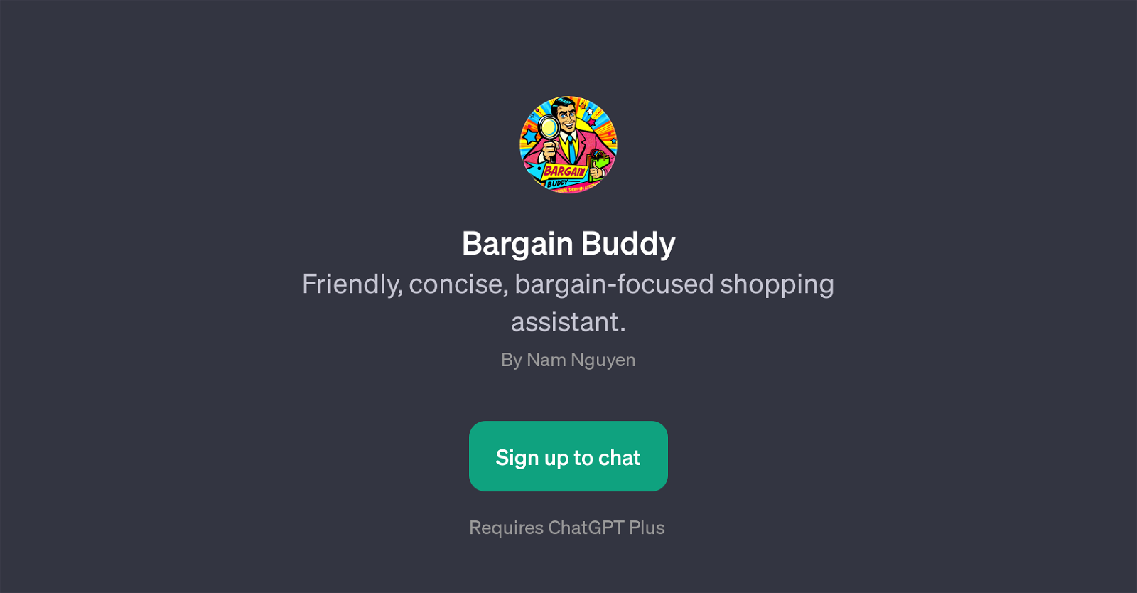 Bargain Buddy website