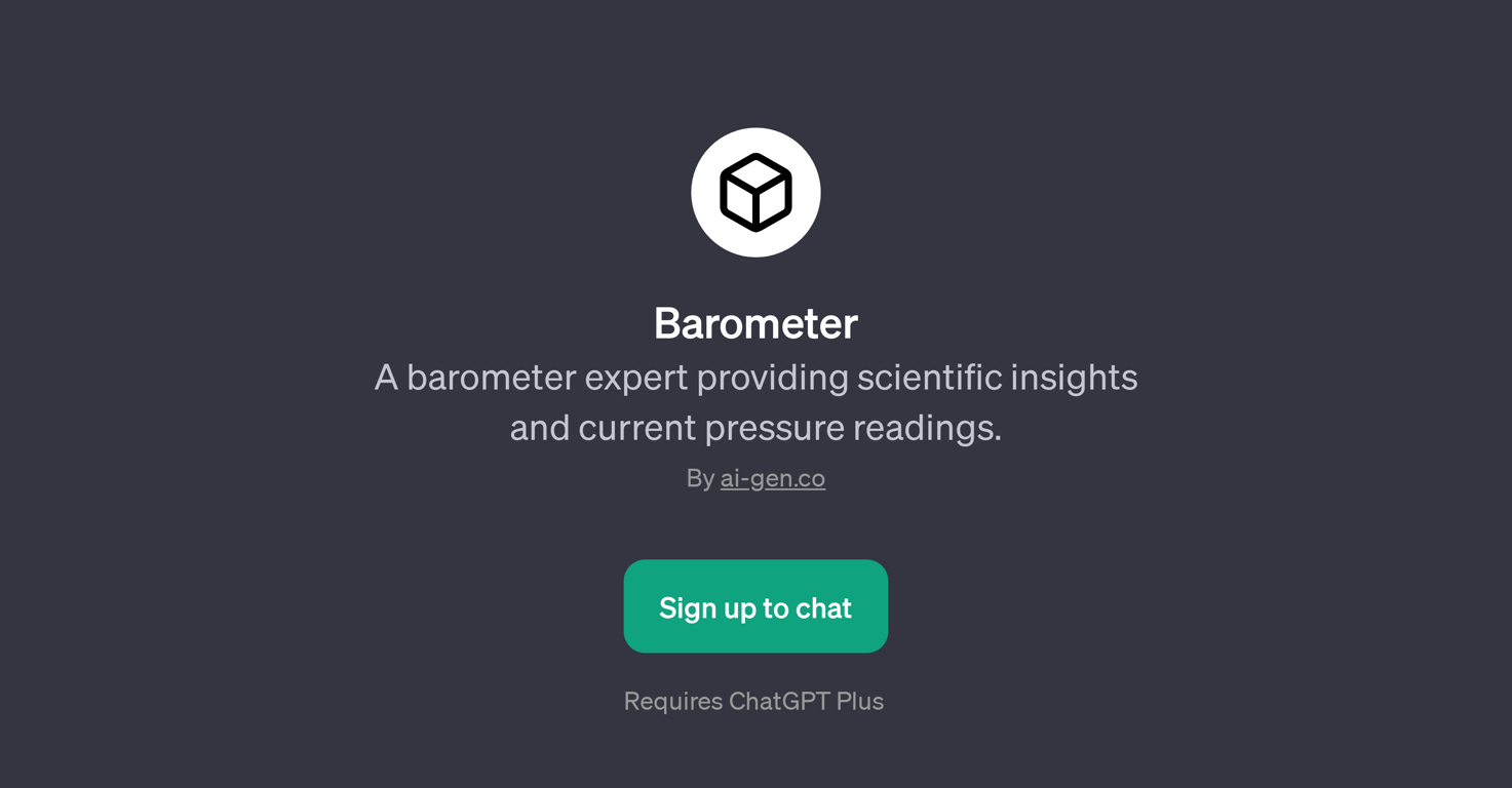 Barometer website