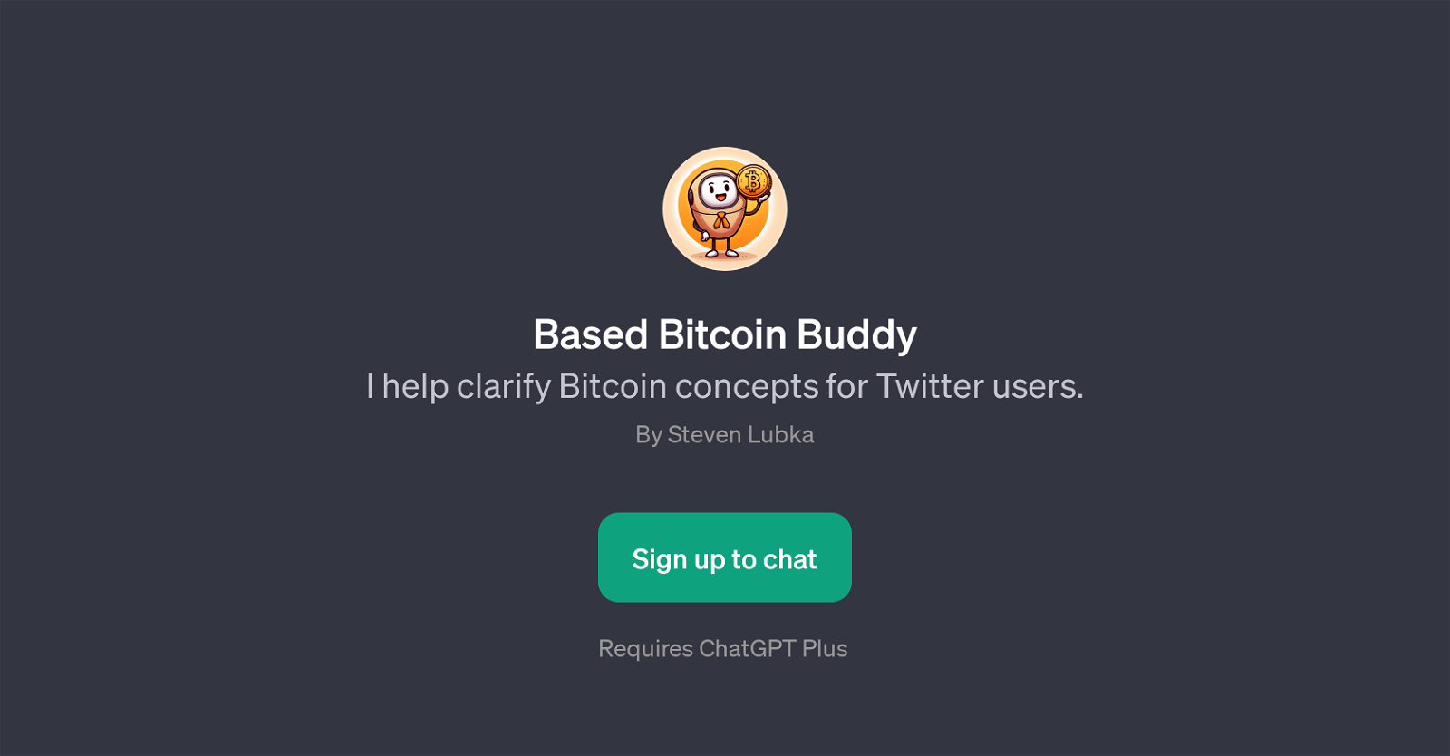 Based Bitcoin Buddy website