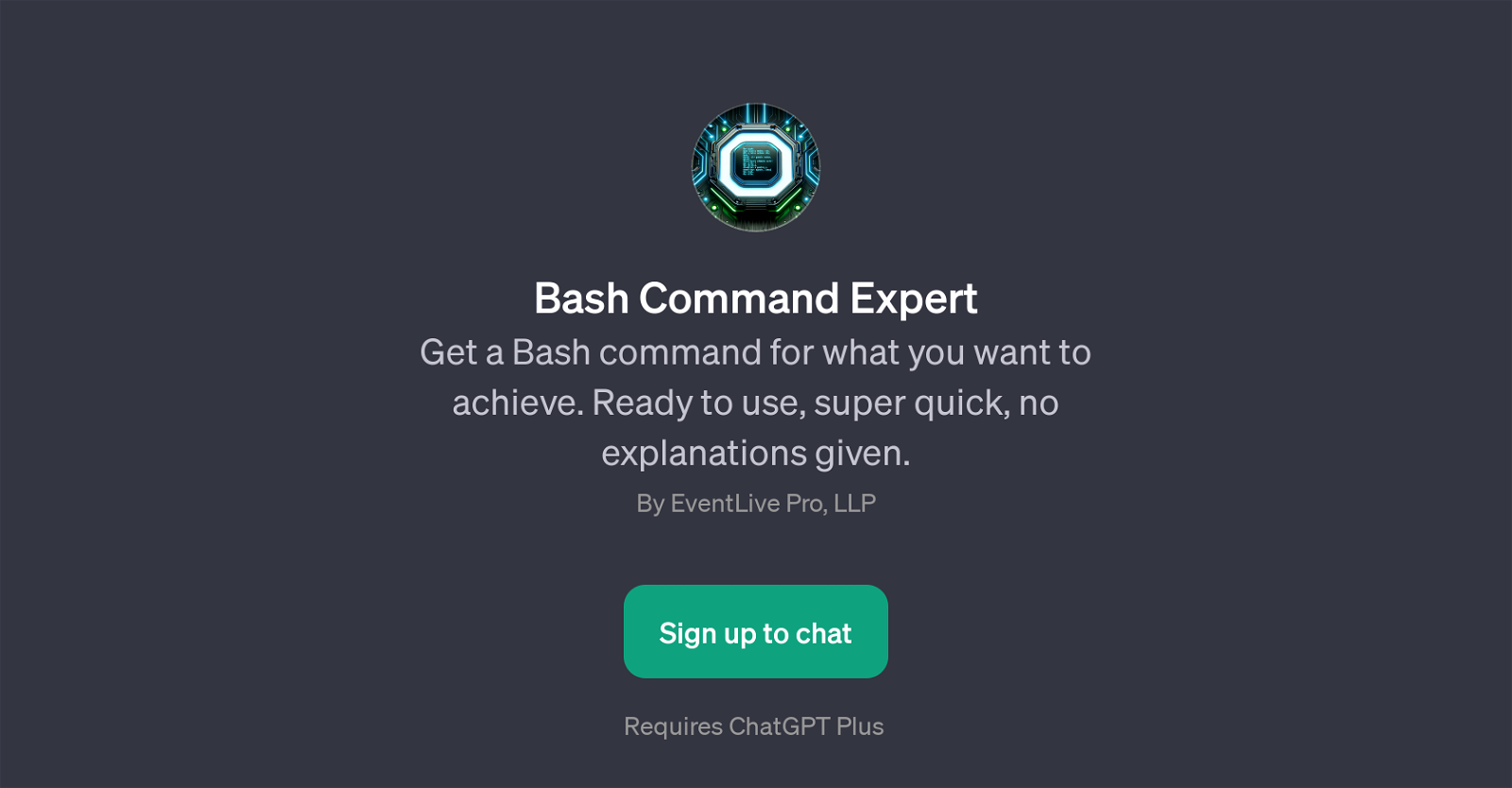 Bash Command Expert website