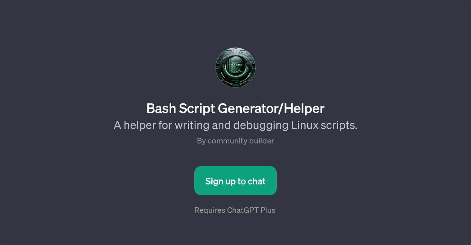 Bash Script Generator/Helper website
