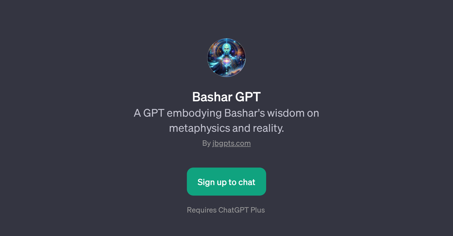 Bashar GPT website