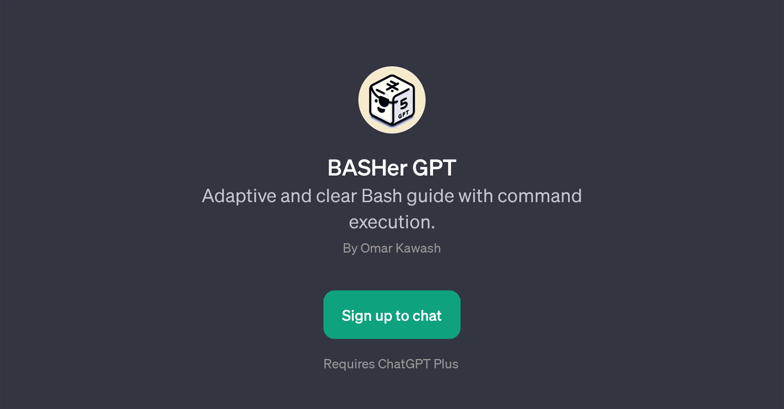 BASHer GPT website
