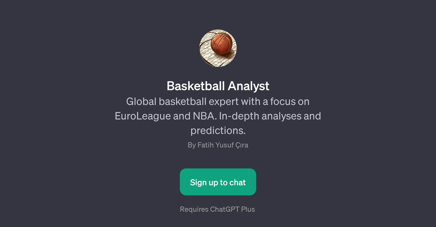 Basketball Analyst website