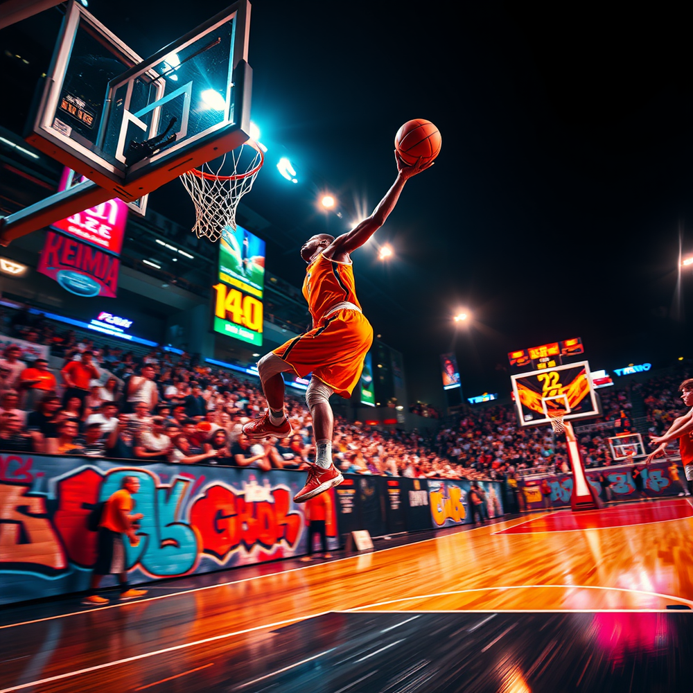 Basketball Image Generator website